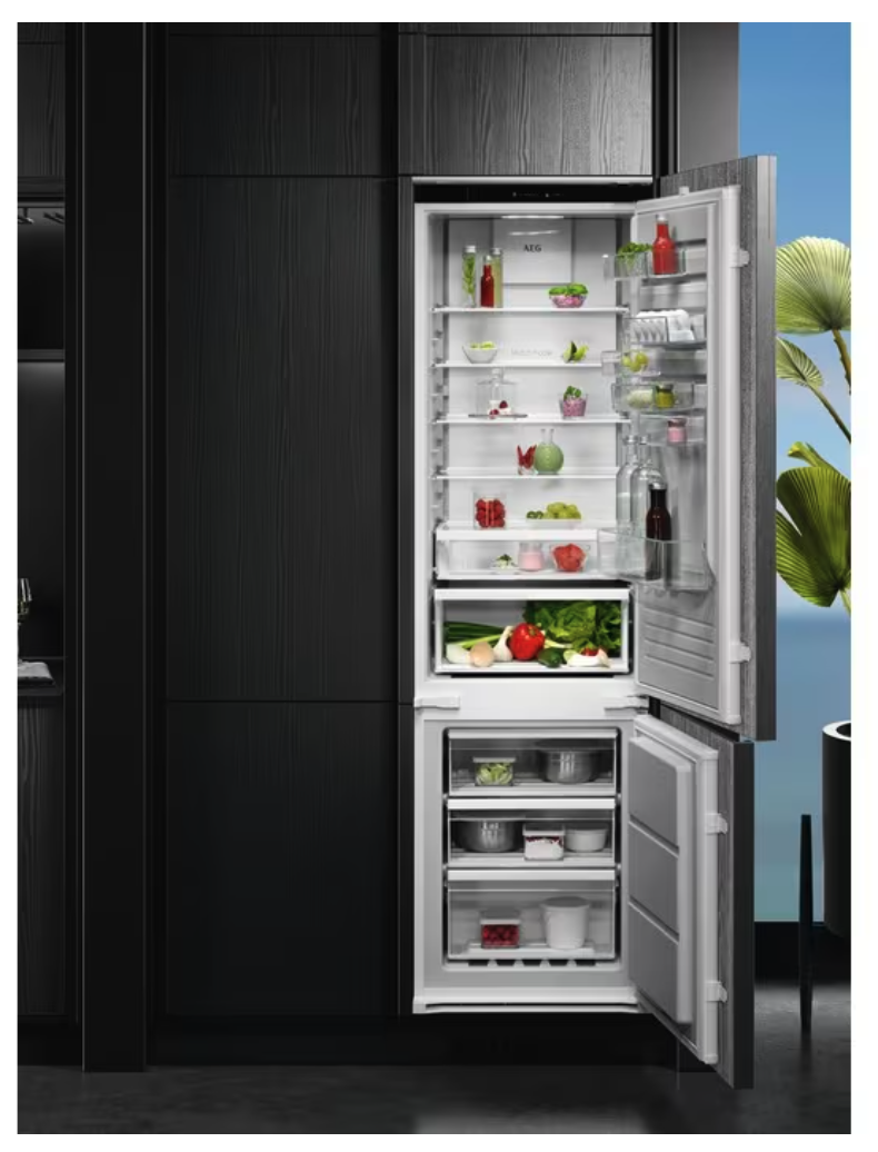 AEG NSC6M191ES 6000 koel-/vriescombinatie - 190cm AEG NSC6M191ES 6000 koel-/vriescombinatie - 190cm