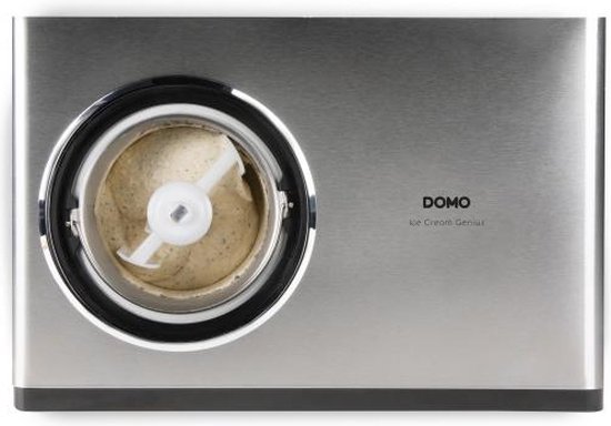 DOMO  DO9252I IJsmachine Ice Cream Genius - Met yoghurtprogramma - 1.5 L - Display DOMO  DO9252I IJsmachine Ice Cream Genius - Met yoghurtprogramma - 1.5 L - Display