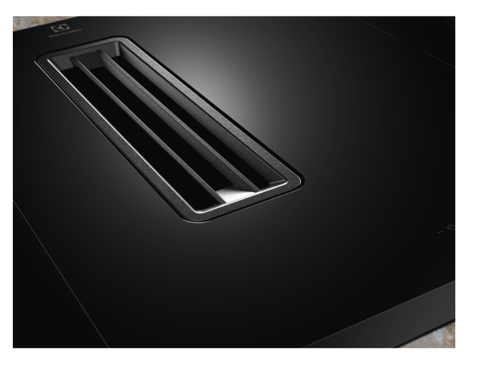 ELECTROLUX KCC73443 600 kookplaat met afzuiging - 70cm ELECTROLUX KCC73443 600 kookplaat met afzuiging - 70cm