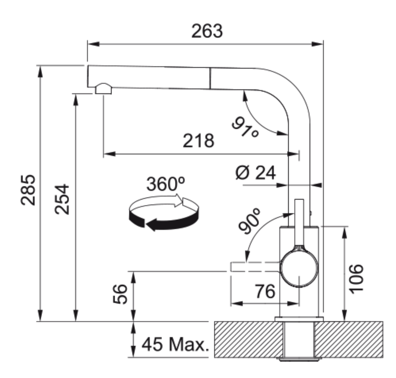 FRANKE 301056 LINA spoelbak FRANKE 301056 LINA spoelbak