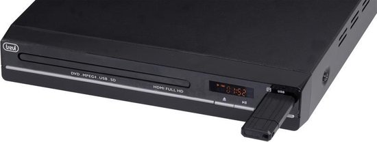 TREVI  DVMI-3580-HD Trevi DVMI 3580 HD DVD speler Zwart TREVI  DVMI-3580-HD Trevi DVMI 3580 HD DVD speler Zwart