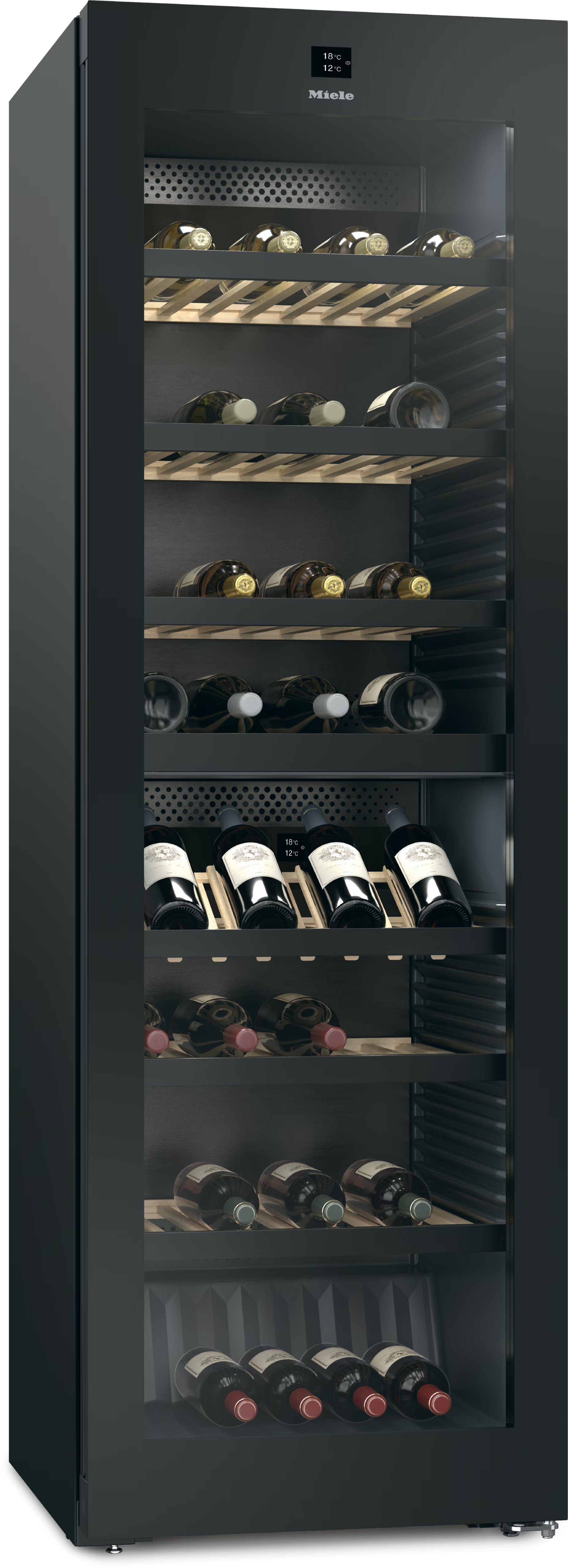 MIELE KWTS4785FOBSW125GALAEDITION 125 GALA EDITION vrijstaande wijnklimaatkast