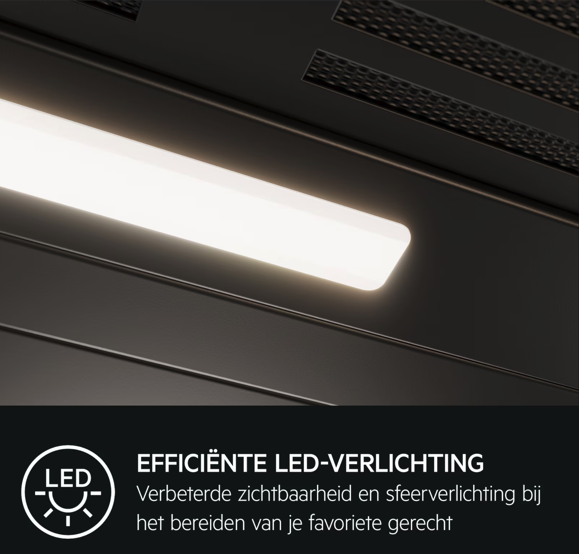 AEG GV77D61SB 7000 headfree dampkap - 60cm