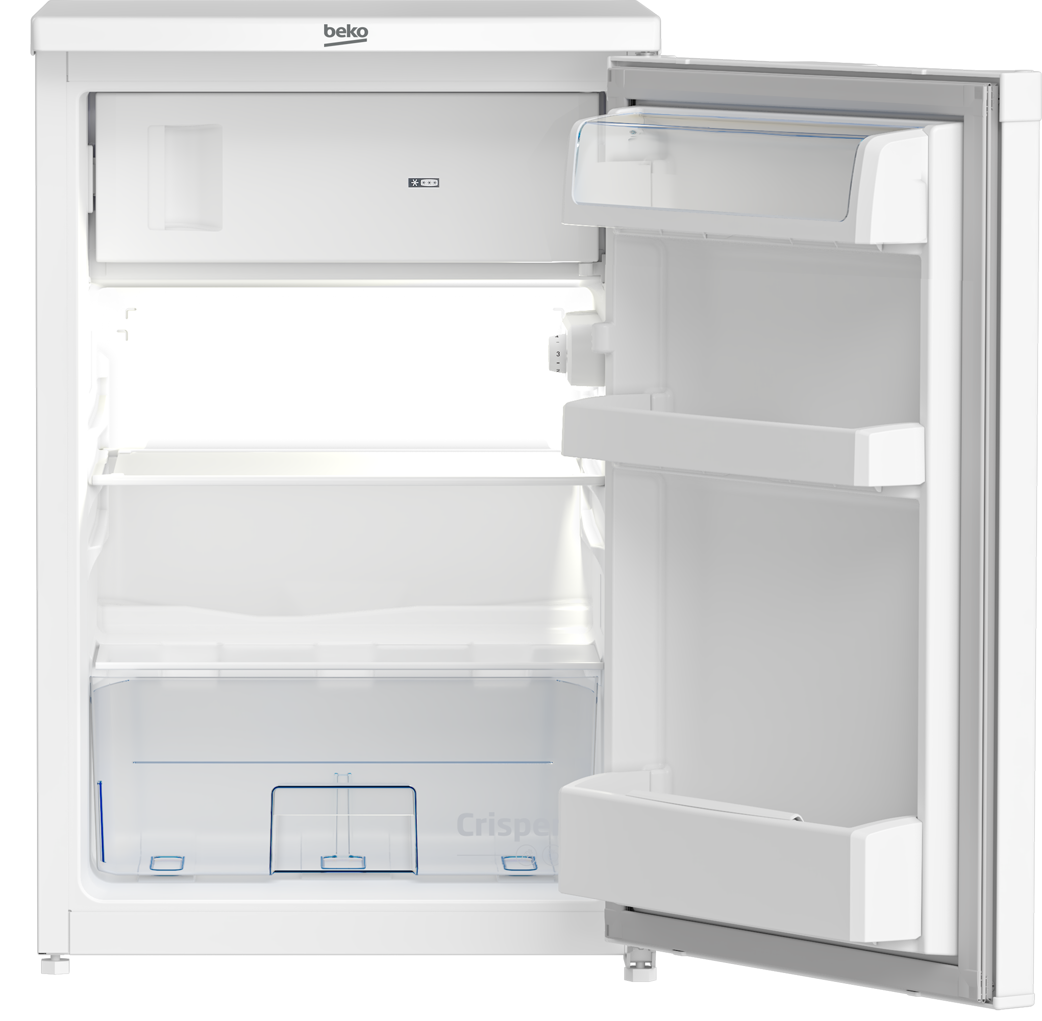 BEKO TSE1284N onderbouw koelkast met vriesvak BEKO TSE1284N onderbouw koelkast met vriesvak