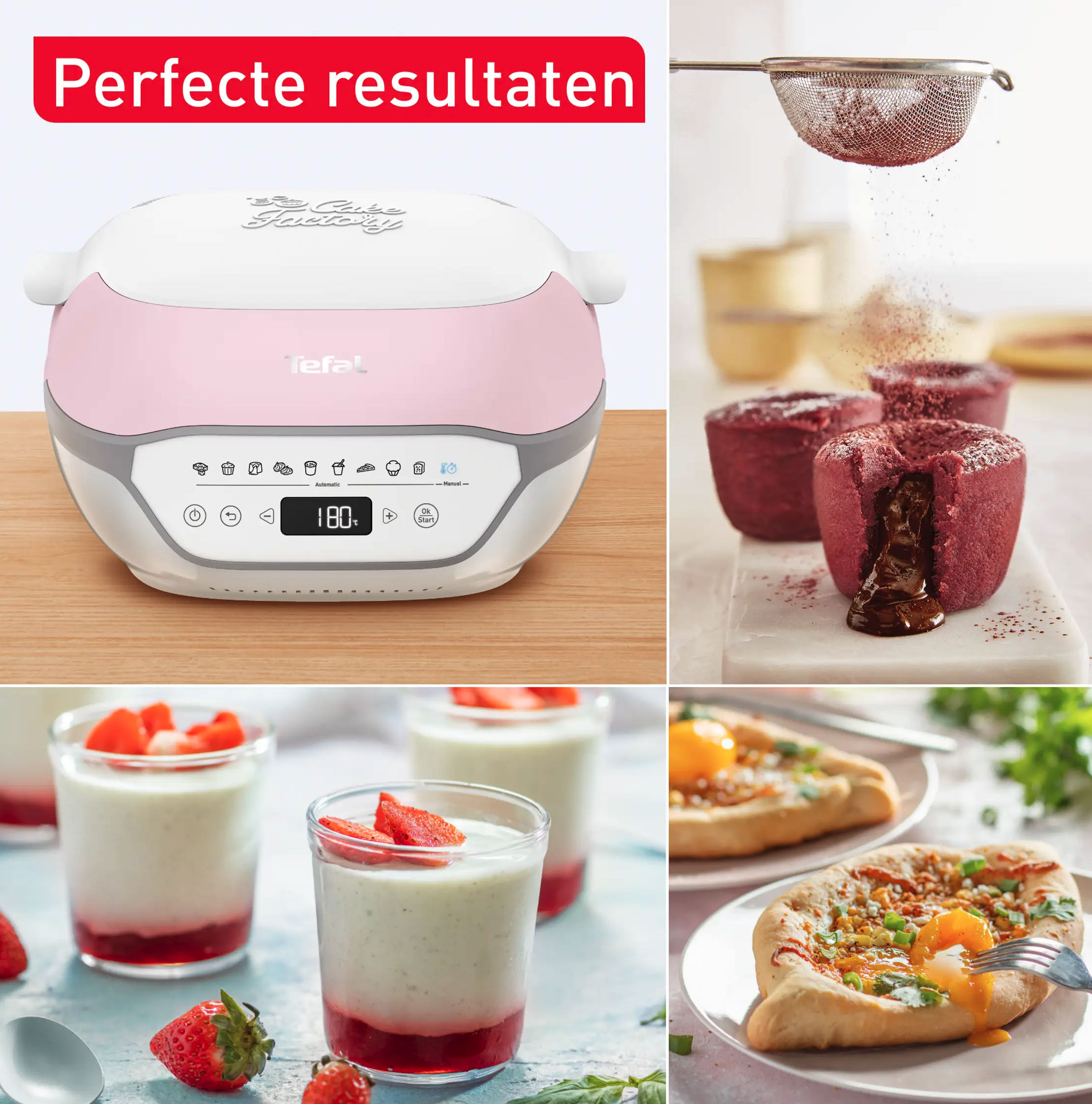 TEFAL KD850110 cake factory