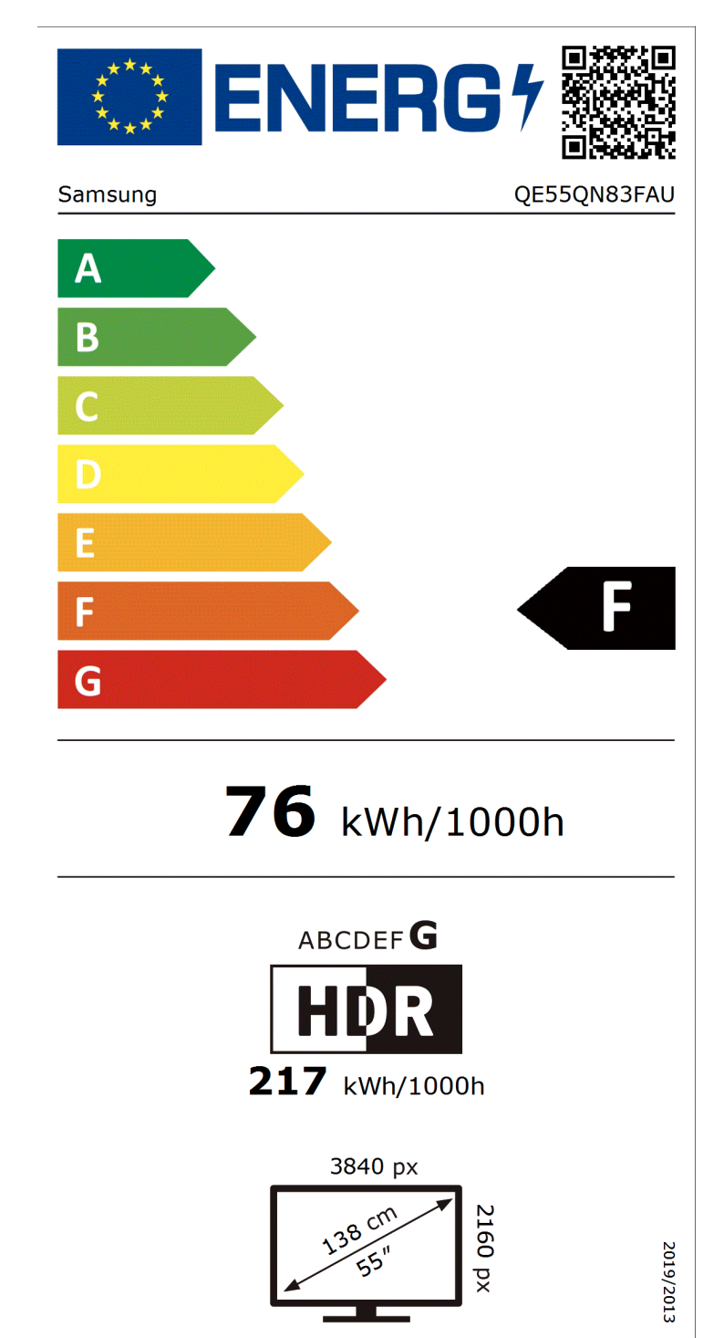 SAMSUNG QE55QN83FAUXXN televisie 4K UHD - 55'' SAMSUNG QE55QN83FAUXXN televisie 4K UHD - 55''