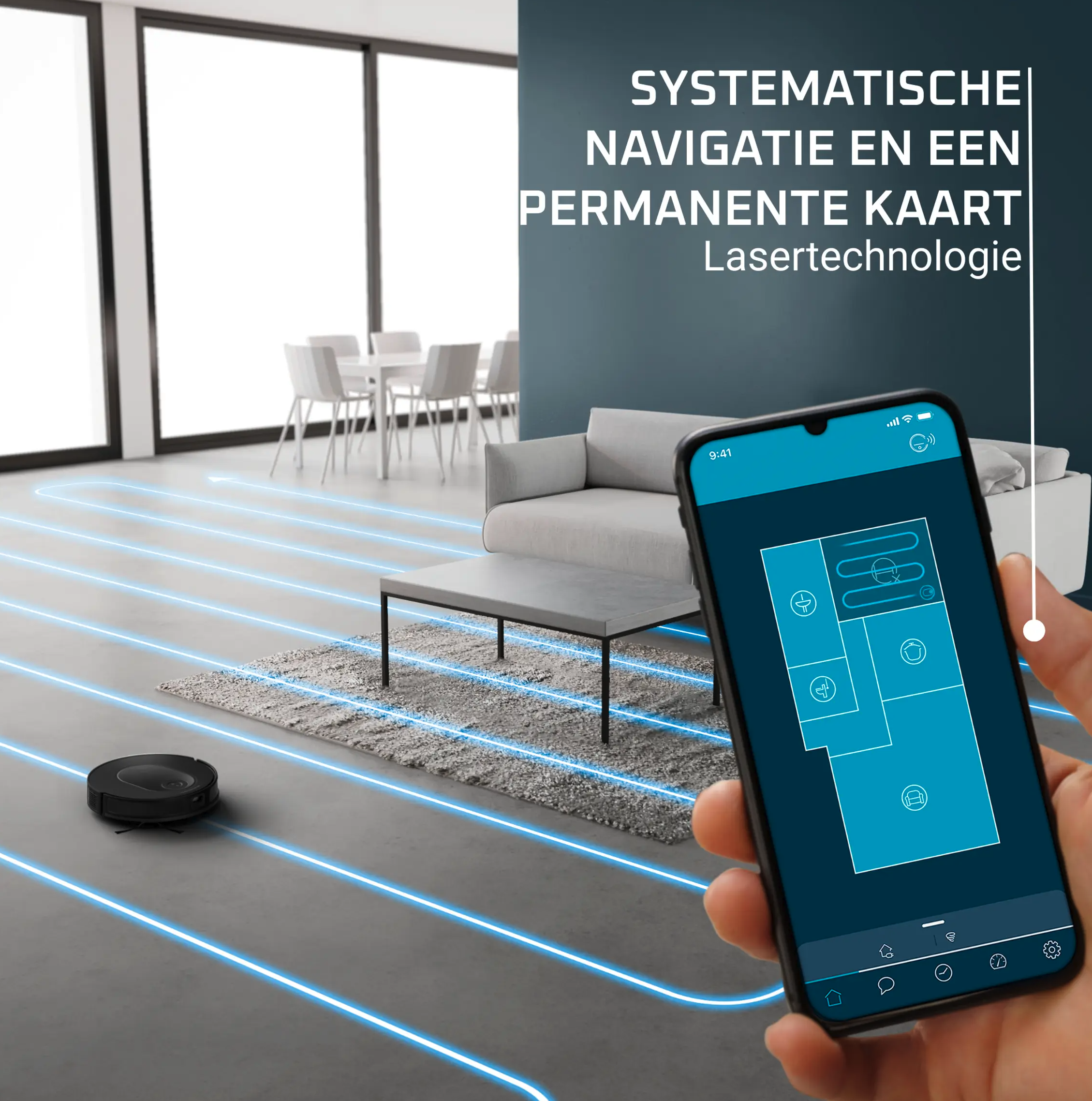 ROWENTA RR8L85WH robotstofzuiger