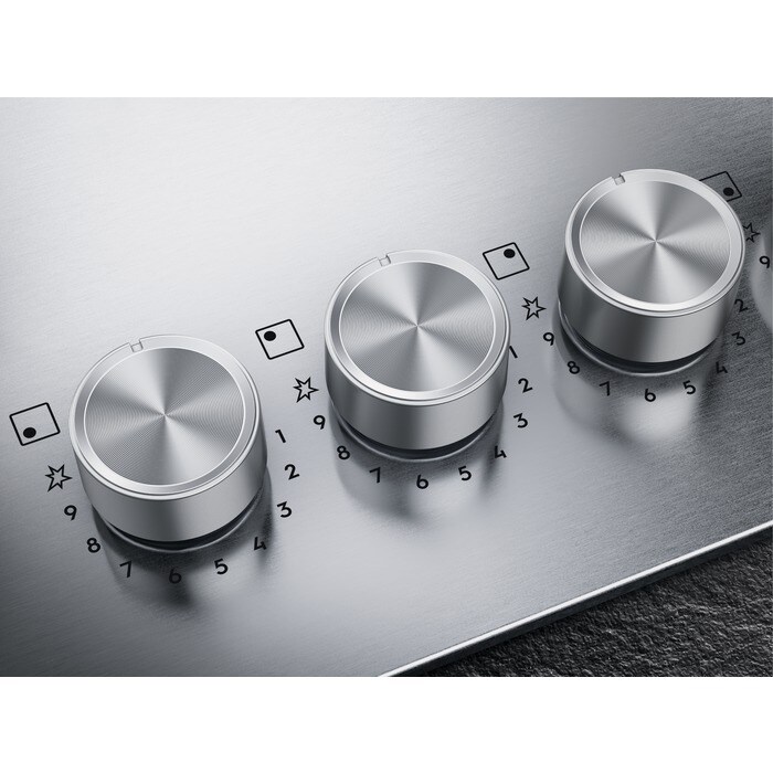 AEG HGB75423UZ 7000 gaskookplaat - 75cm AEG HGB75423UZ 7000 gaskookplaat - 75cm