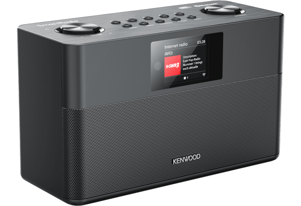 KENWOOD CR-ST120B Smart Internet Radio - DAB+ - Zwart 