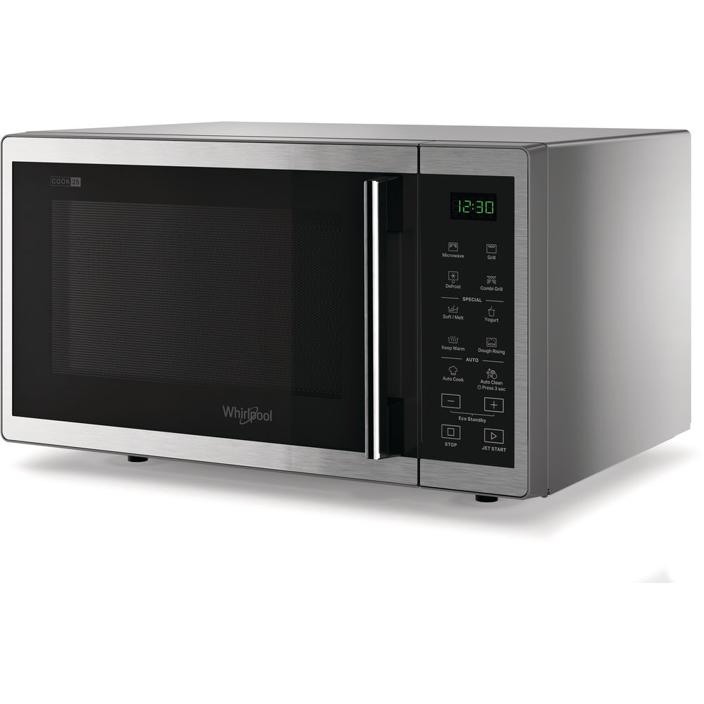 WHIRLPOOL MWP253SX vrijstaande microgolfoven met grill - 28cm