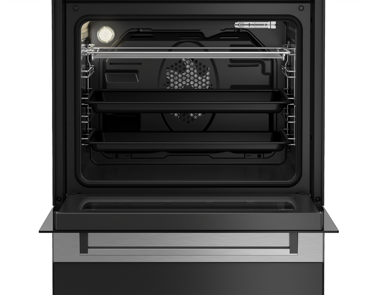 BEKO FSM62330DXS fornuis met gaskookplaat - 60cm