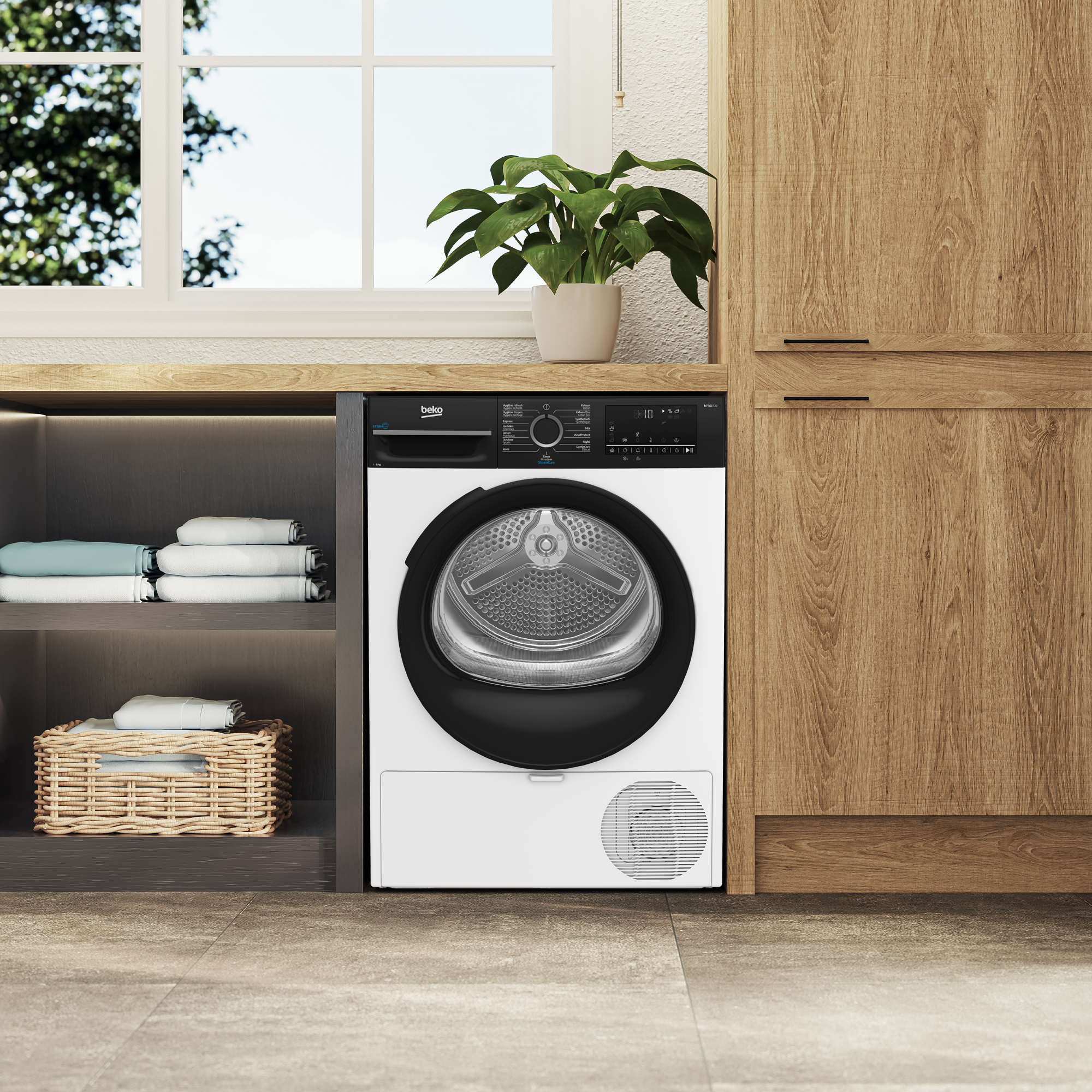 BEKO BM3T3824B droogkast - warmtepomp