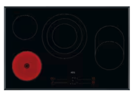 AEG HK857870FB 3000 vitrokeramische kookplaat - 80cm AEG HK857870FB 3000 vitrokeramische kookplaat - 80cm