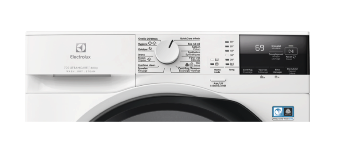 ELECTROLUX EWI72856G 700 was- droogcombinatie ELECTROLUX EWI72856G 700 was- droogcombinatie