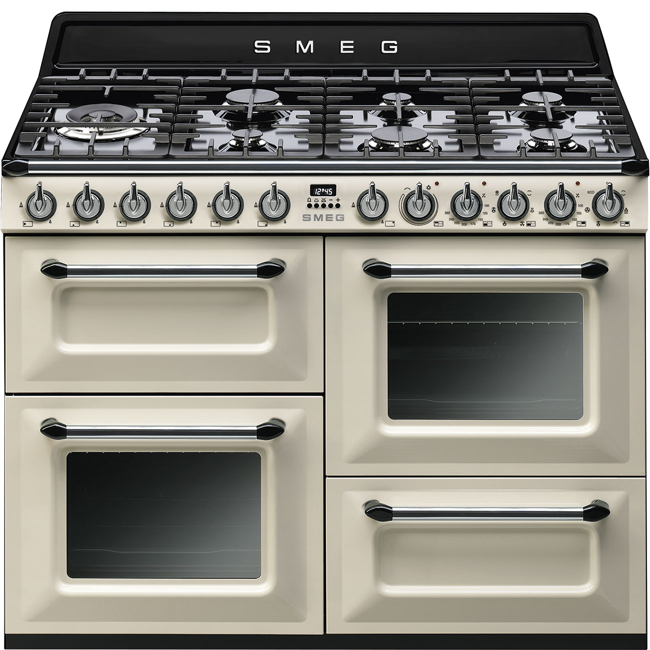 SMEG TR4110P1 fornuis met gaskookplaat - 110cm SMEG TR4110P1 fornuis met gaskookplaat - 110cm