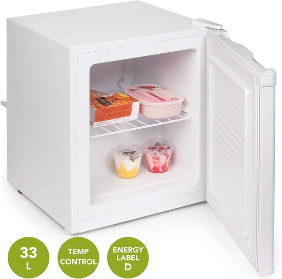 DOMO  DO91102F Mini vriezer - D - 33 L - wit DOMO  DO91102F Mini vriezer - D - 33 L - wit