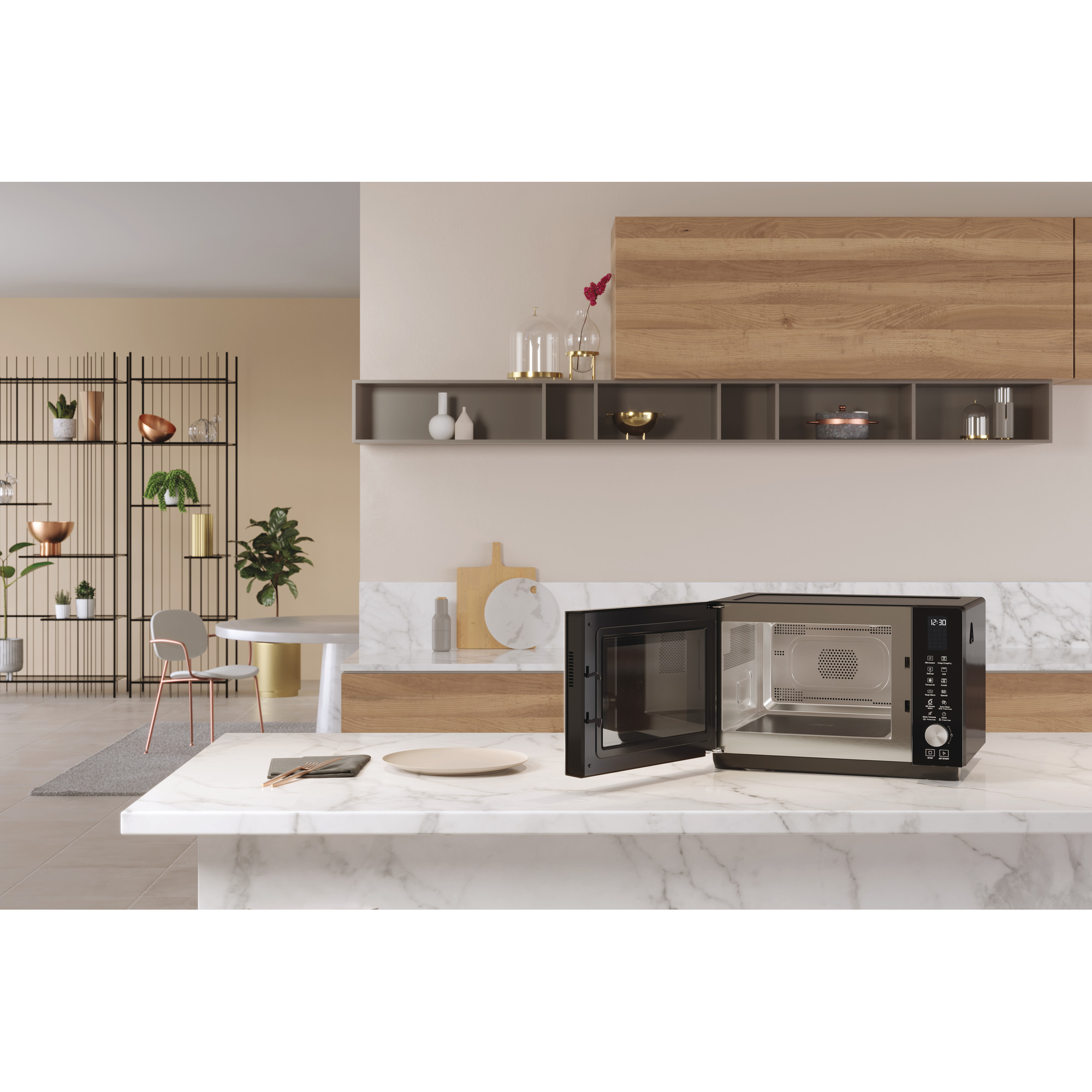 WHIRLPOOL MWF258B microgolfoven - combi - 33cm