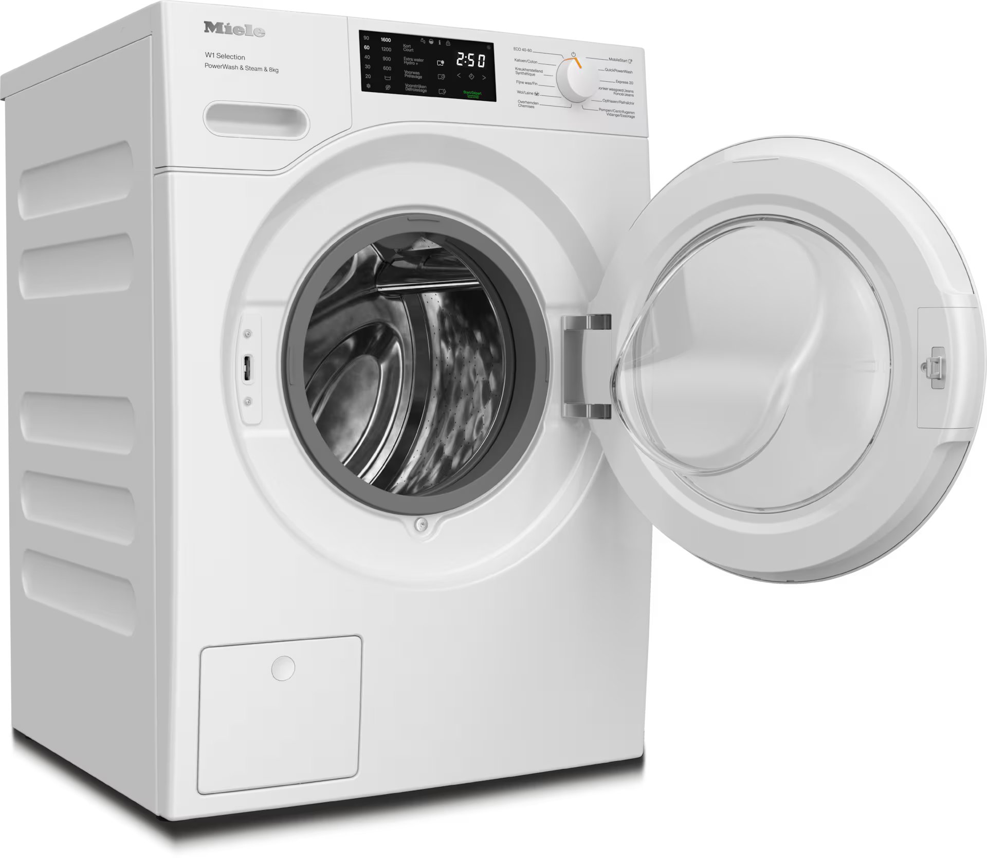 MIELE WSC383WCS SELECTION WHITE EDITION wasmachine MIELE WSC383WCS SELECTION WHITE EDITION wasmachine