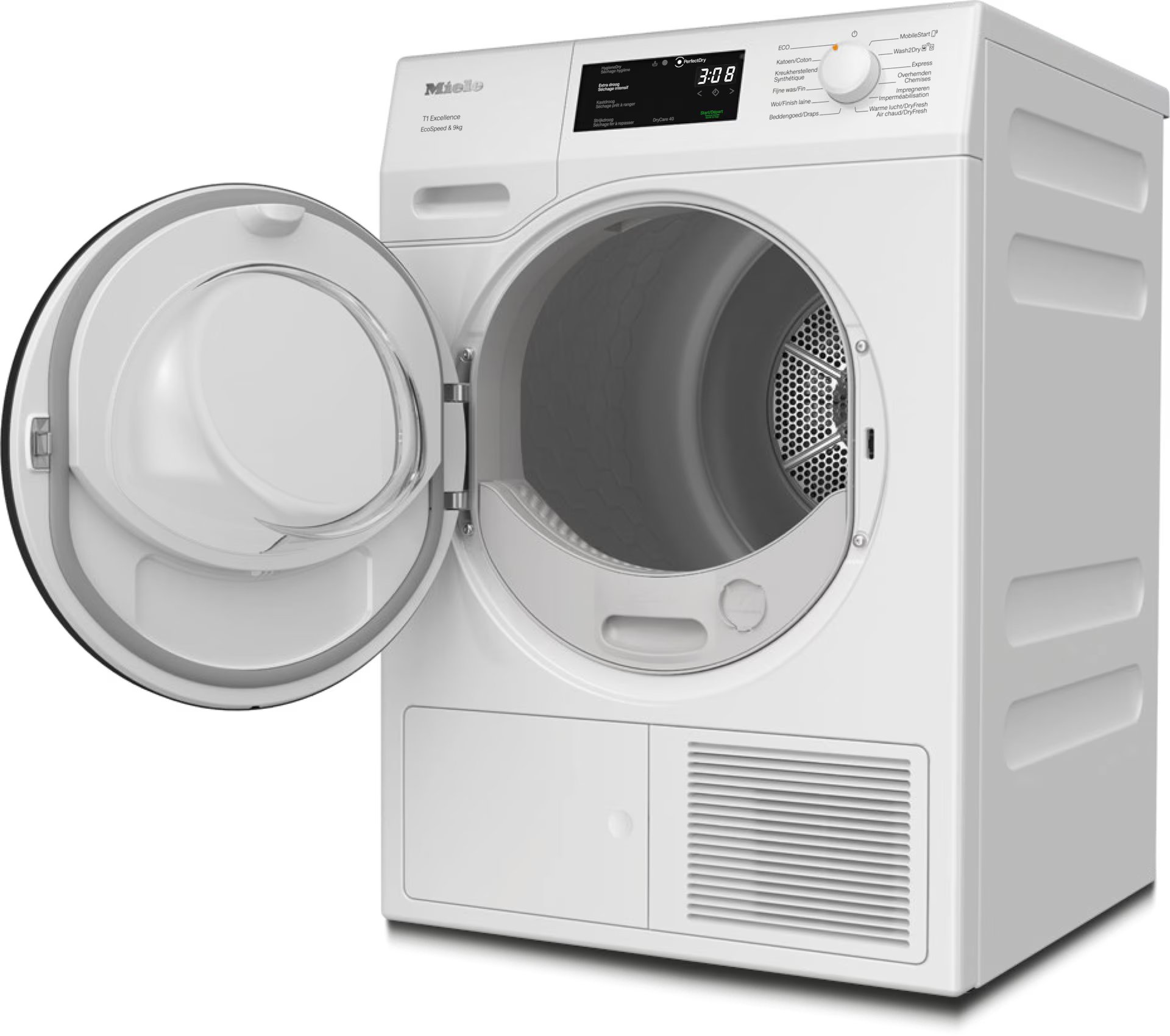 MIELE TED655WP CHROME EDITION droogkast MIELE TED655WP CHROME EDITION droogkast