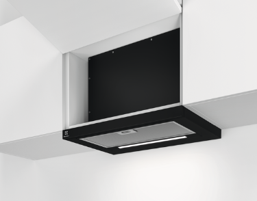 ELECTROLUX LFP616K 600 telescopische dampkap - 60cm ELECTROLUX LFP616K 600 telescopische dampkap - 60cm