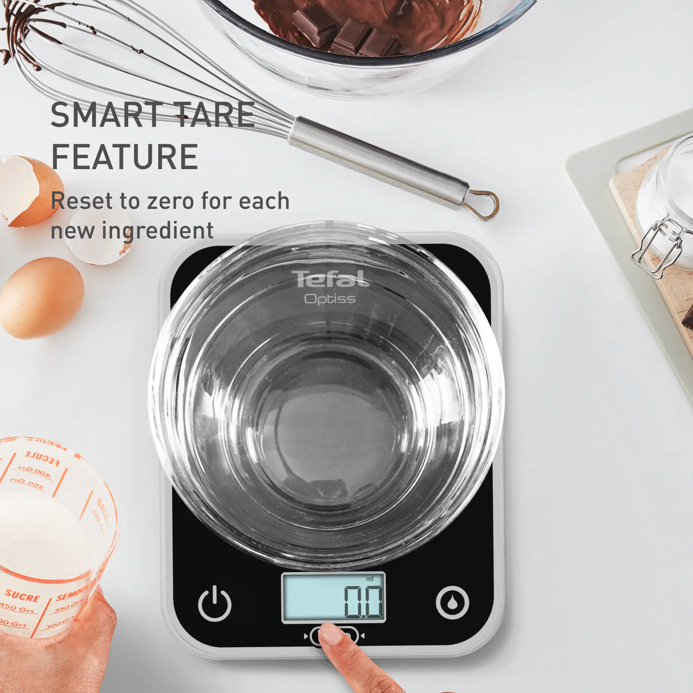 TEFAL BC50U5V0 keukenweegschaal