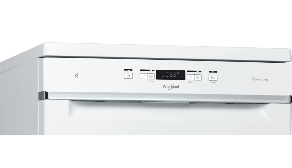WHIRLPOOL WFC3C42P vrijstaande vaatwasser