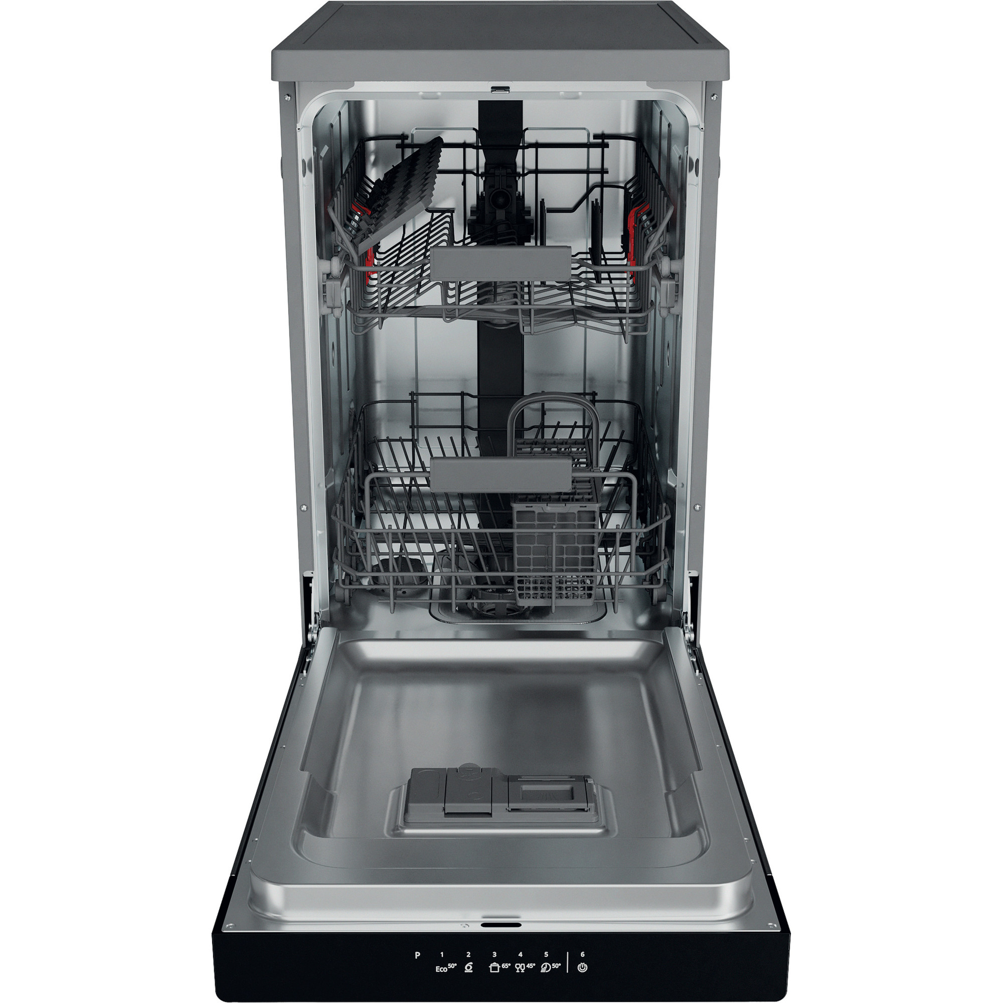 WHIRLPOOL WSFC3M27X vrijstaande vaatwasser