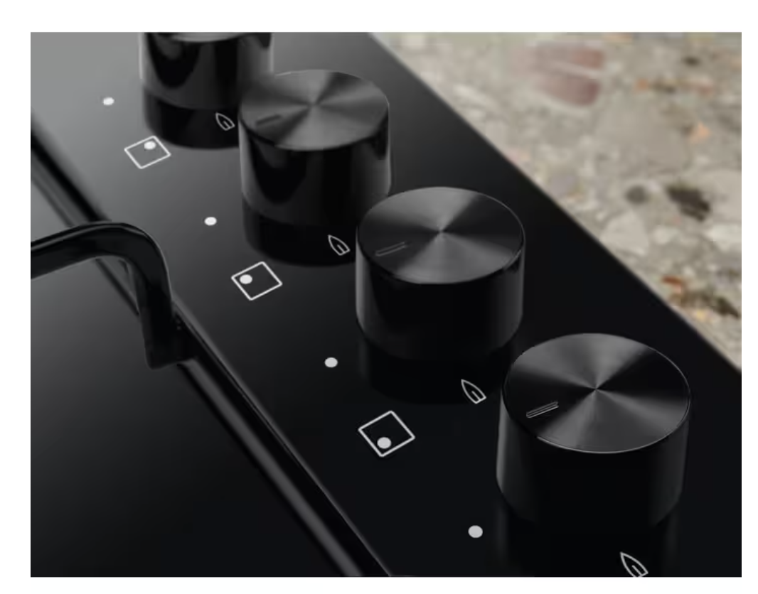 ELECTROLUX KGS6404B 300 gaskookplaat - 60cm ELECTROLUX KGS6404B 300 gaskookplaat - 60cm