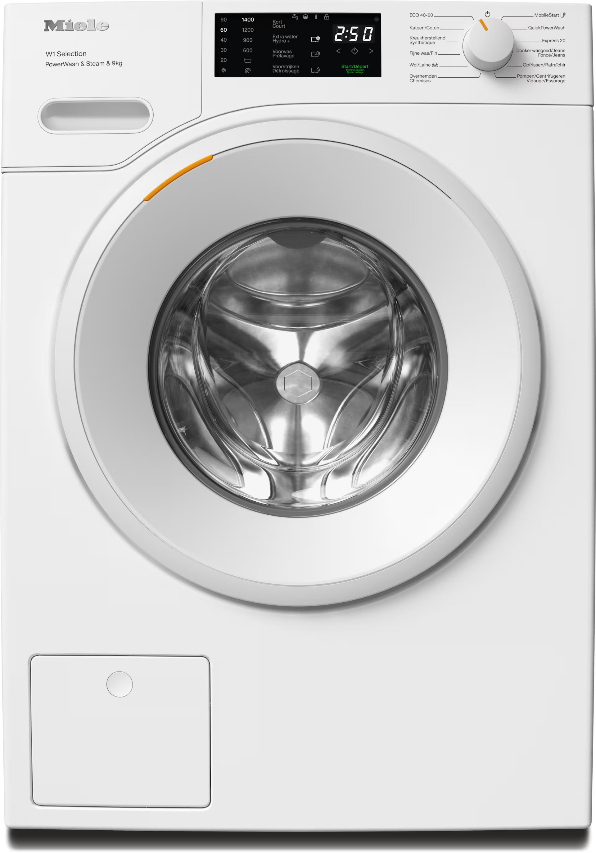 MIELE WSD383WCS SELECTION WHITE EDITION wasmachine