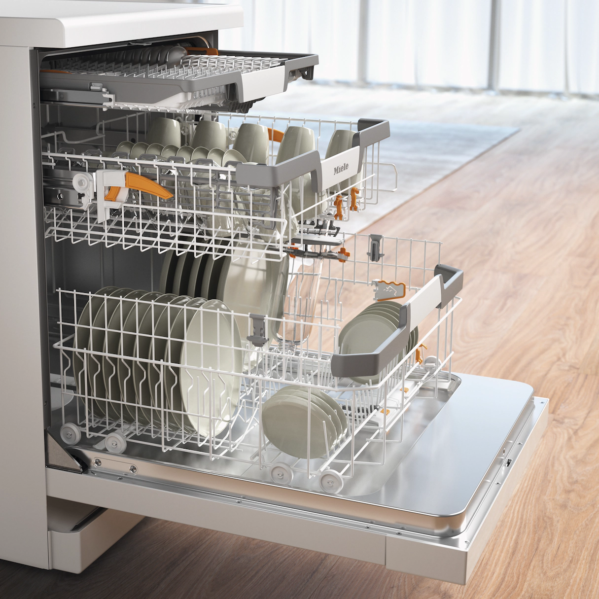 MIELE G7210SCBW vrijstaande vaatwasser
