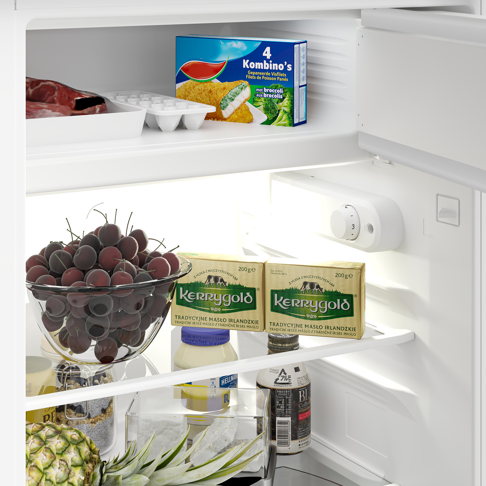 BEKO TSE1284N onderbouw koelkast met vriesvak