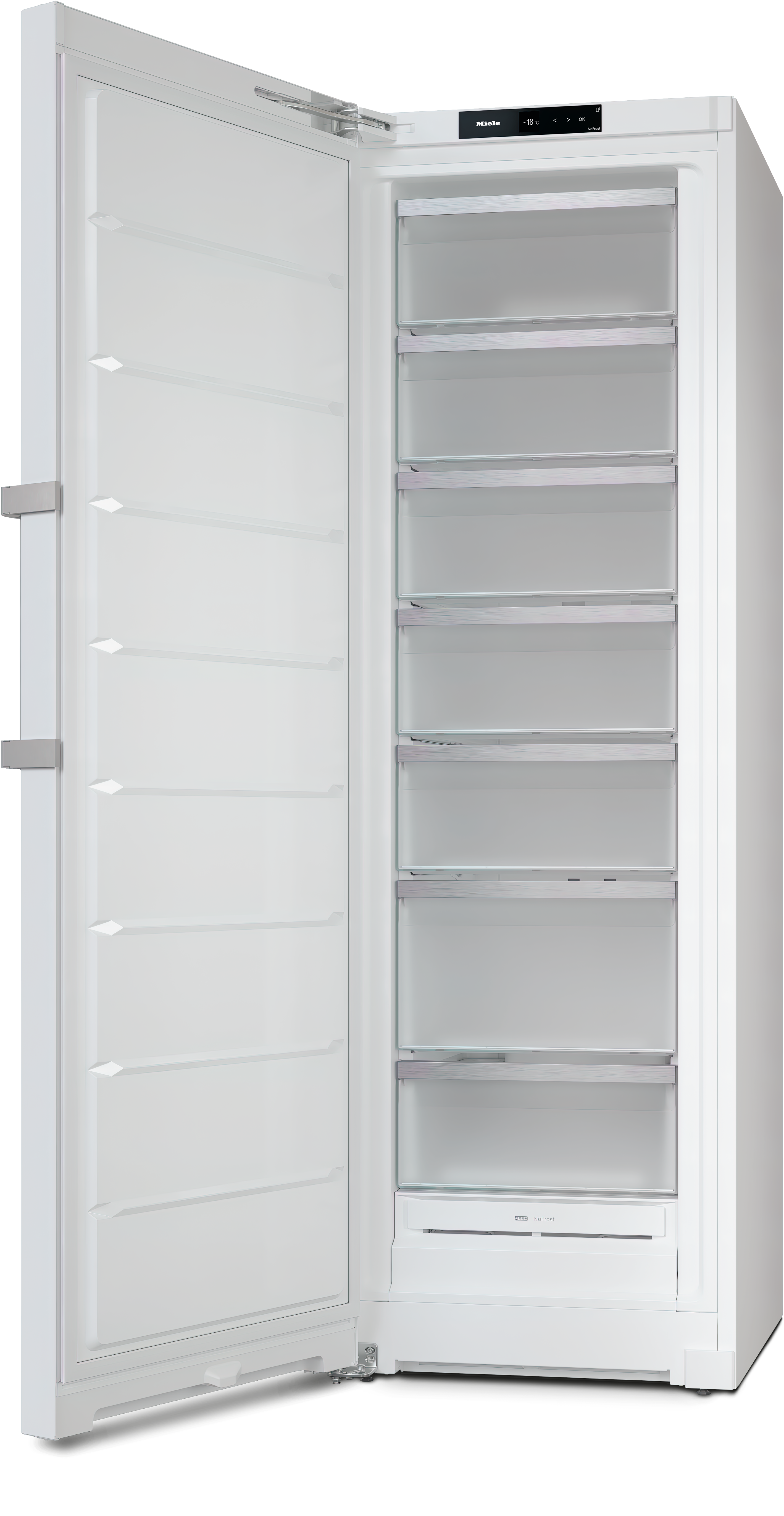 MIELE FNS4782DWS vrijstaande vriezer - 185cm