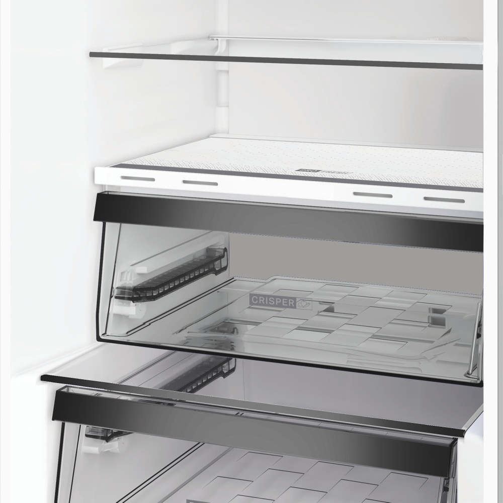 WHIRLPOOL WHK26403XP6E1 vrijstaande koel-/vriescombinatie - 204cm