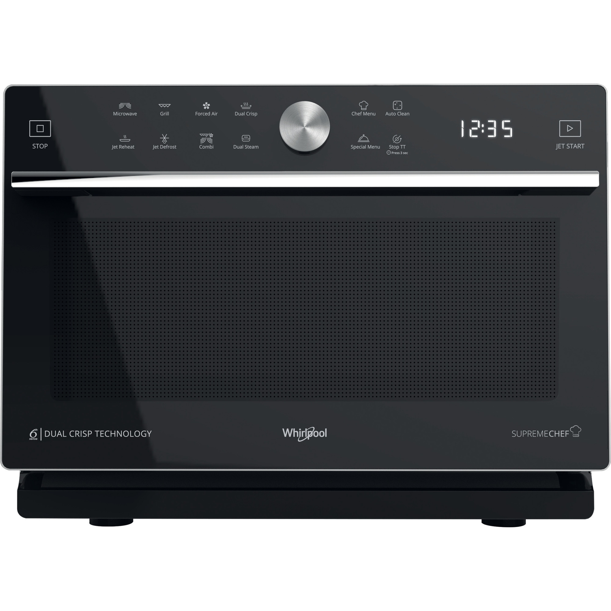 WHIRLPOOL MWSC933SB microgolfoven - combi - 38cm