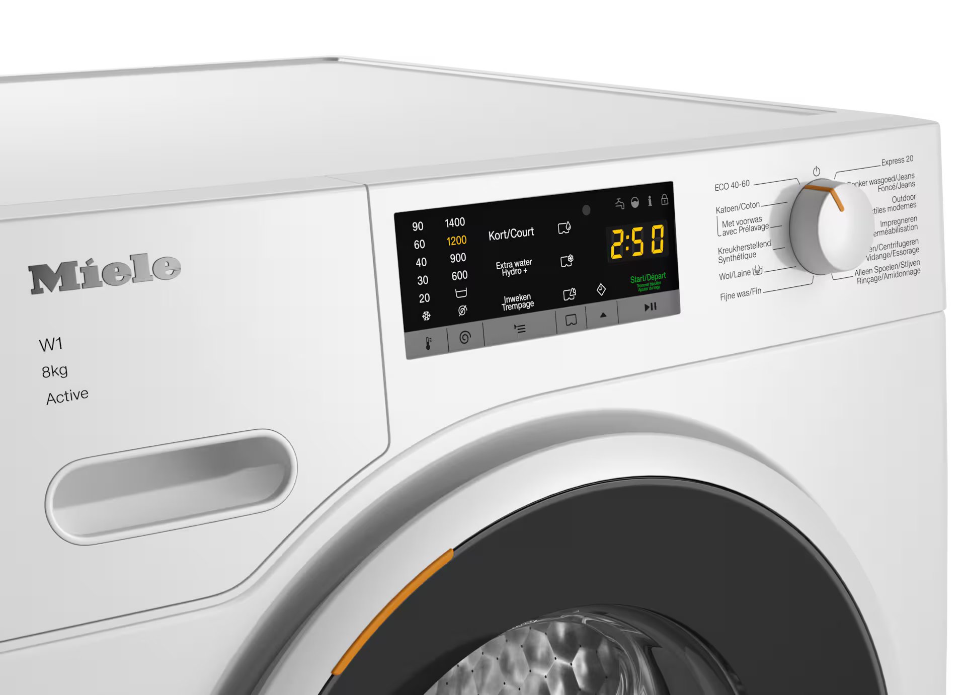 MIELE WWA120WCS CLASSIC WHITE EDITION wasmachine