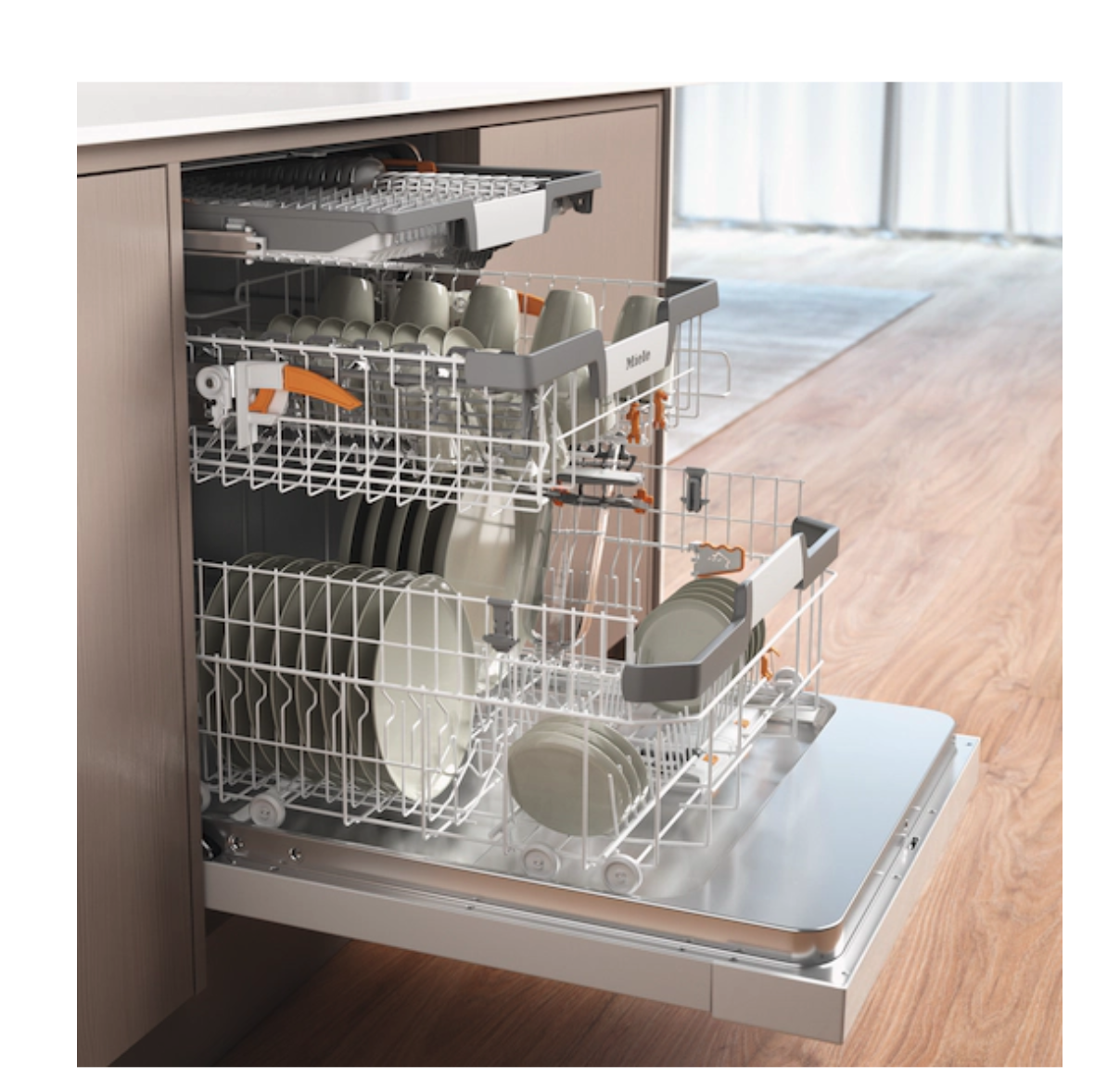 MIELE G7210SCUBW vaatwasser onderbouw MIELE G7210SCUBW vaatwasser onderbouw