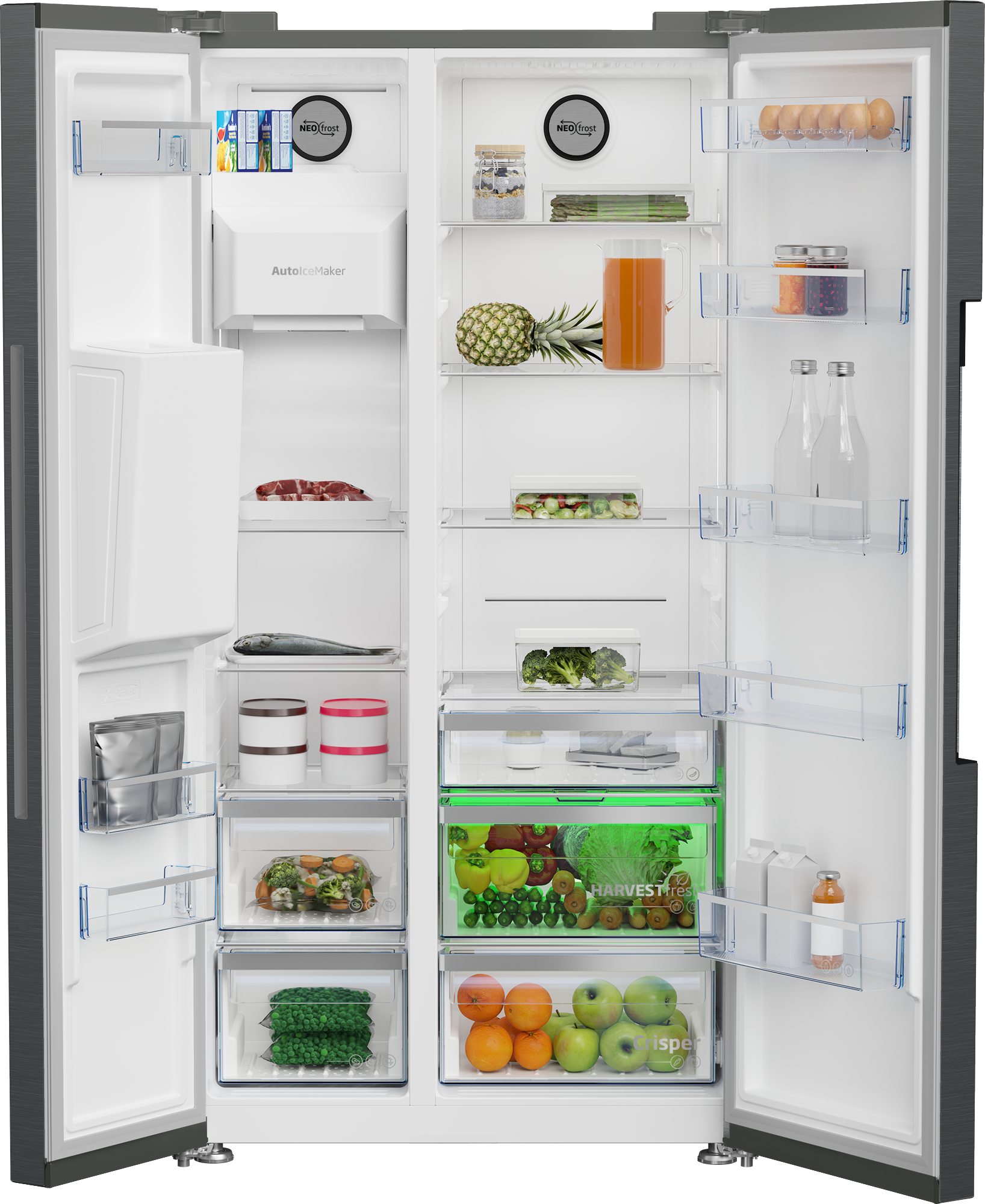 BEKO B7RGNE665ZDS side-by-side - 178cm