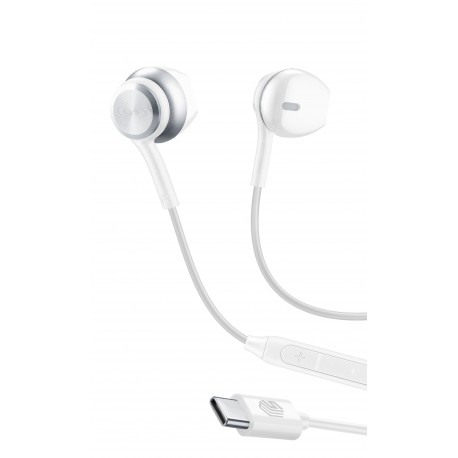 CELLULARLINE 00030108 Capsule, in-ear HPH bedraad USB-C, wit