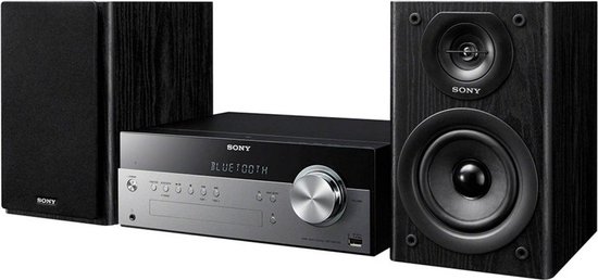 SONY CMTSBT100B Micro Hifi-Systeem - Zilver SONY CMTSBT100B Micro Hifi-Systeem - Zilver