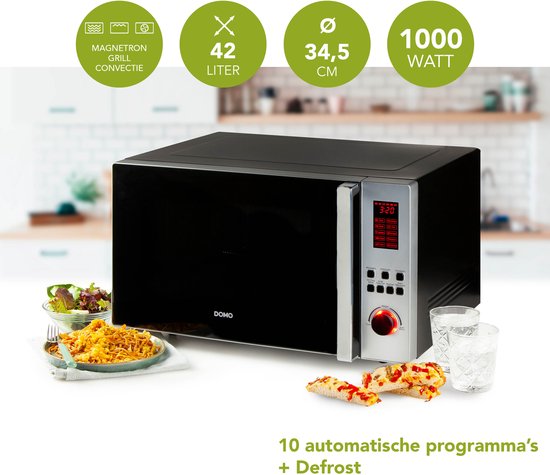 DOMO  DO24201C Combi-microgolfoven - 42 L DOMO  DO24201C Combi-microgolfoven - 42 L