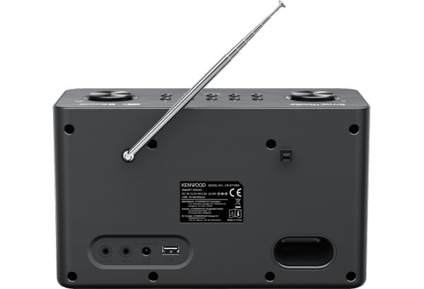 KENWOOD CR-ST120B Smart Internet Radio - DAB+ - Zwart 