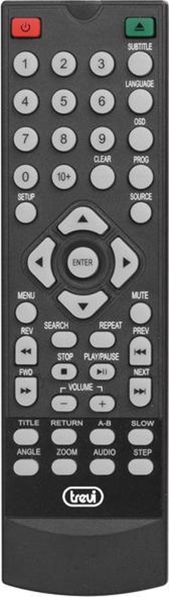 TREVI  DVMI-3580-HD Trevi DVMI 3580 HD DVD speler Zwart TREVI  DVMI-3580-HD Trevi DVMI 3580 HD DVD speler Zwart