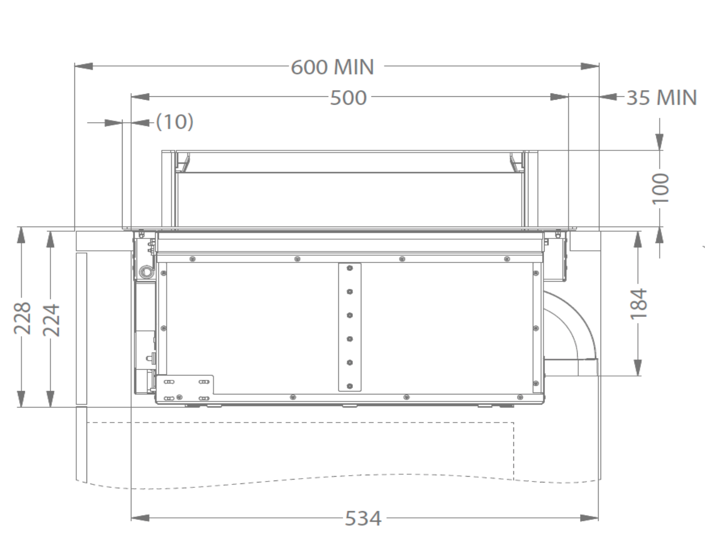 NOVY 40006 kookplaat met afzuiging - 87cm NOVY 40006 kookplaat met afzuiging - 87cm