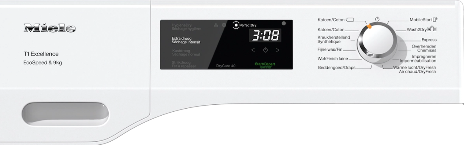 MIELE TEH795WP CHROME EDITION droogkast - warmtepomp MIELE TEH795WP CHROME EDITION droogkast - warmtepomp