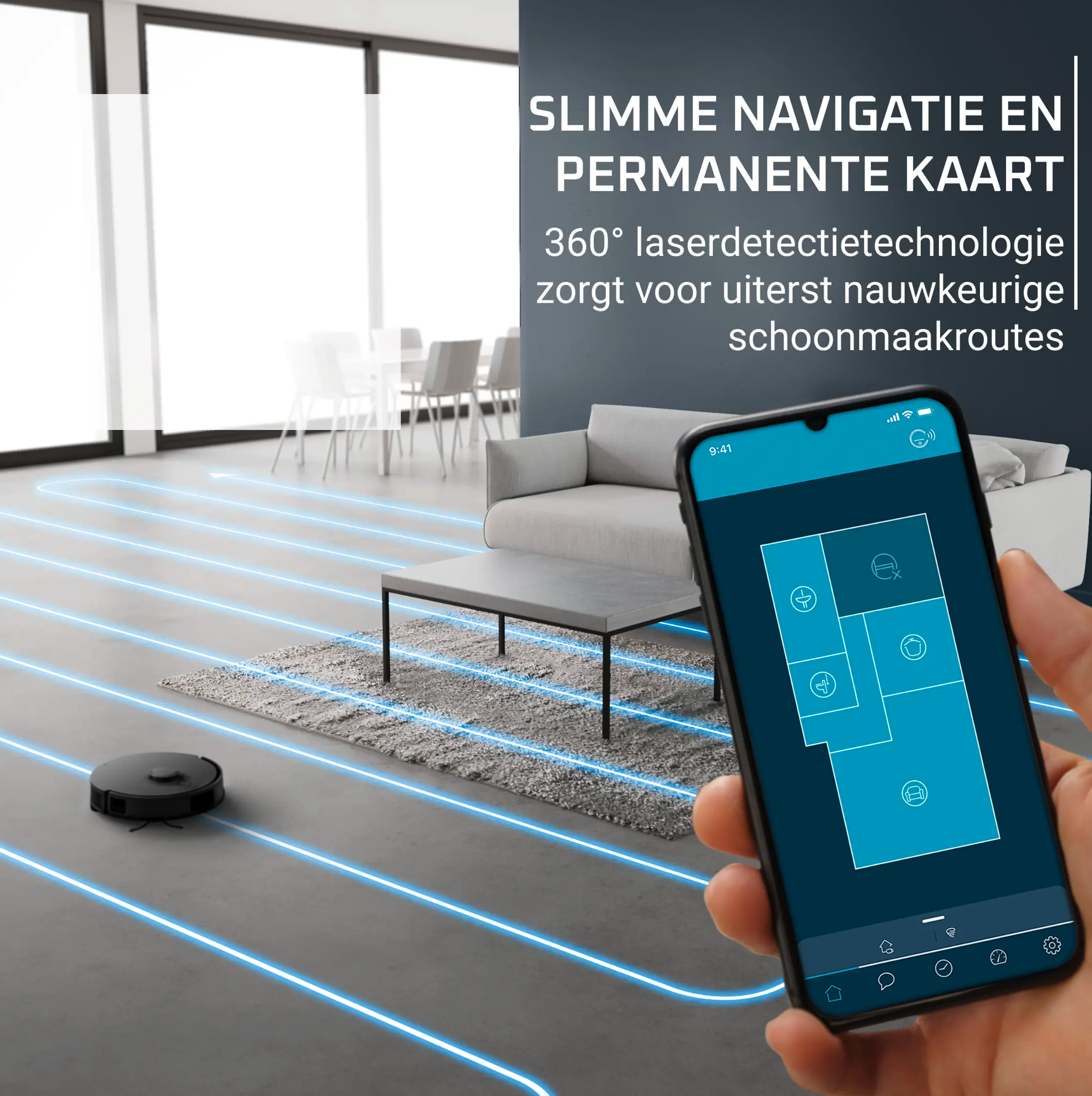 ROWENTA RR91C5WH robotstofzuiger