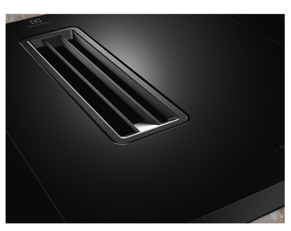 ELECTROLUX KCD73443 600 kookplaat met afzuiging - 71cm ELECTROLUX KCD73443 600 kookplaat met afzuiging - 71cm