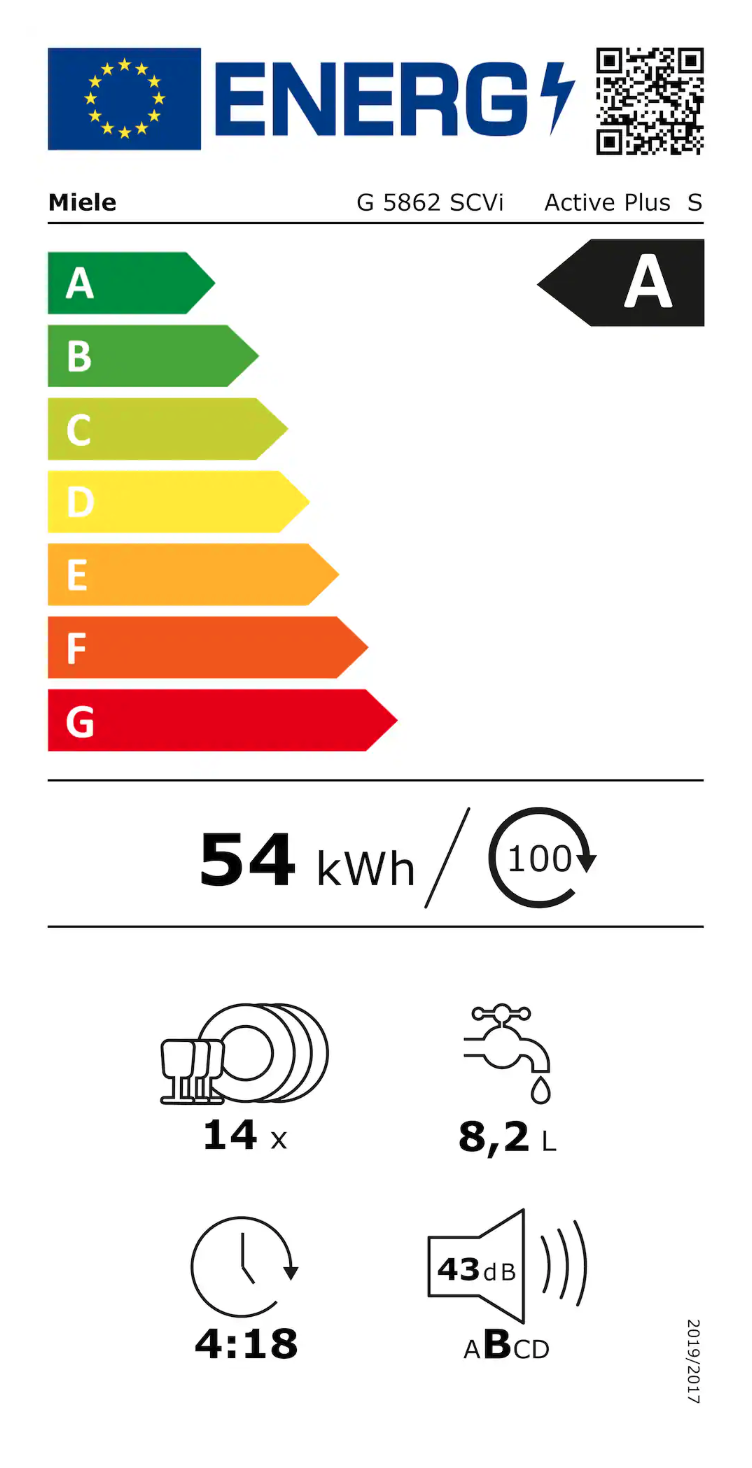 MIELE G5862SCIACTIVEPLUSS