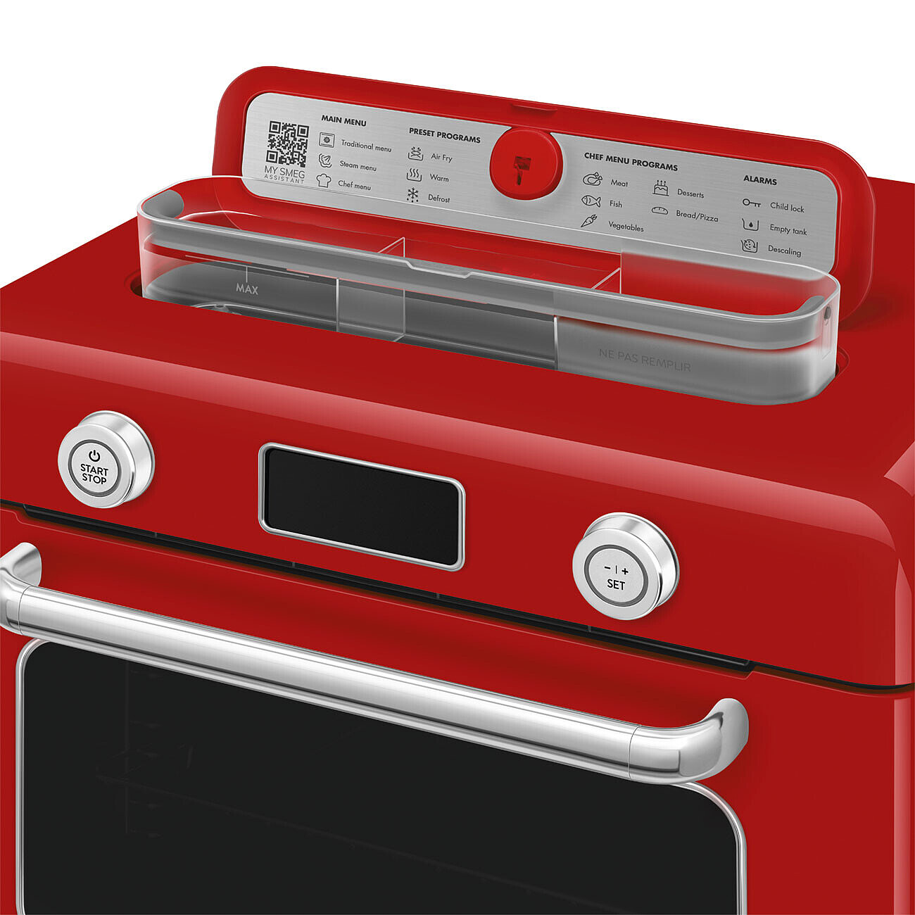 SMEG COF01RDEU vrijstaande oven combi SMEG COF01RDEU vrijstaande oven combi