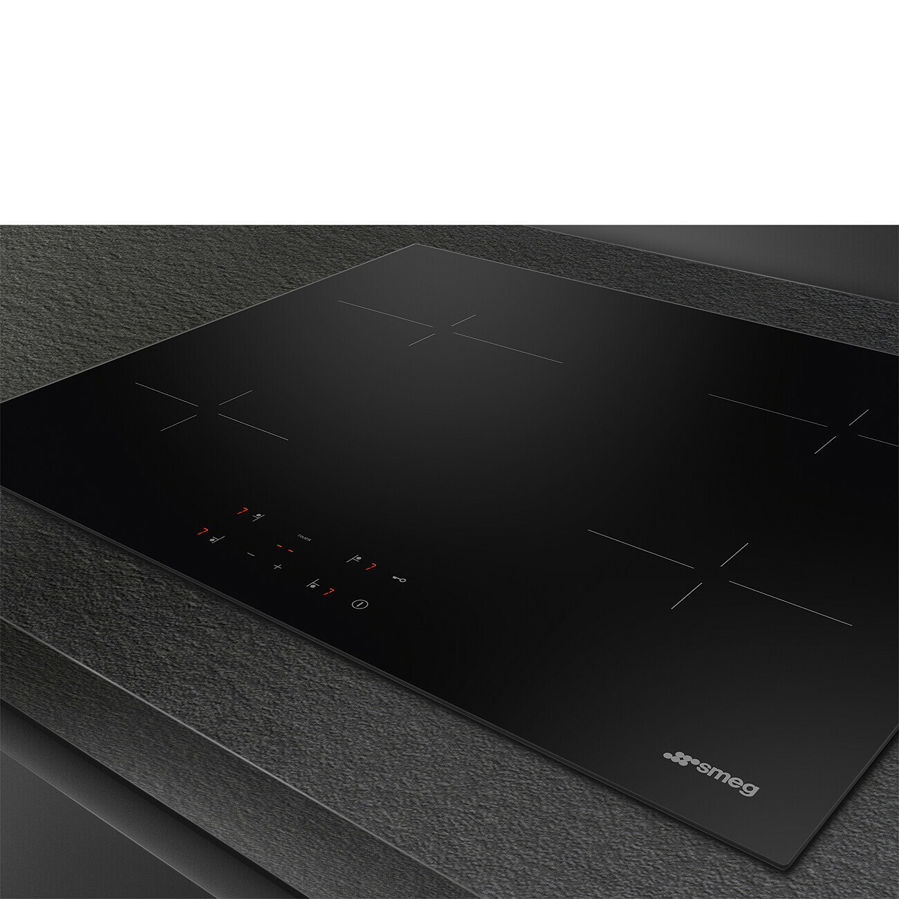 SMEG SE264TD1 vitrokeramische kookplaat - 60cm