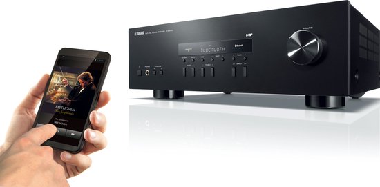 YAMAHA RS-202DBL RS-202DAB - Stereoreceiver - Bluetooth streaming - DAB radio - Zwart YAMAHA RS-202DBL RS-202DAB - Stereoreceiver - Bluetooth streaming - DAB radio - Zwart